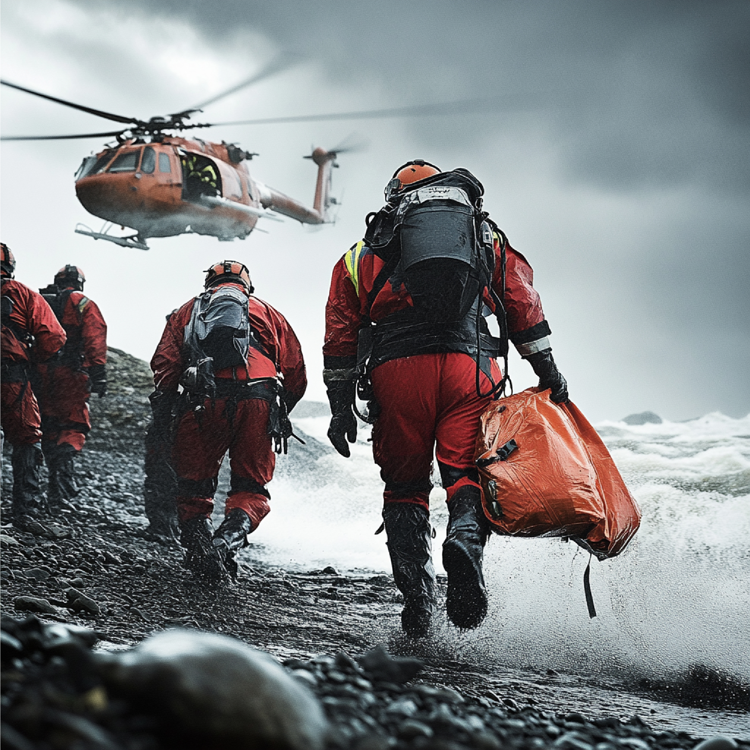 search-rescue-team-locating-assisting-individuals-distress-natural-disaster